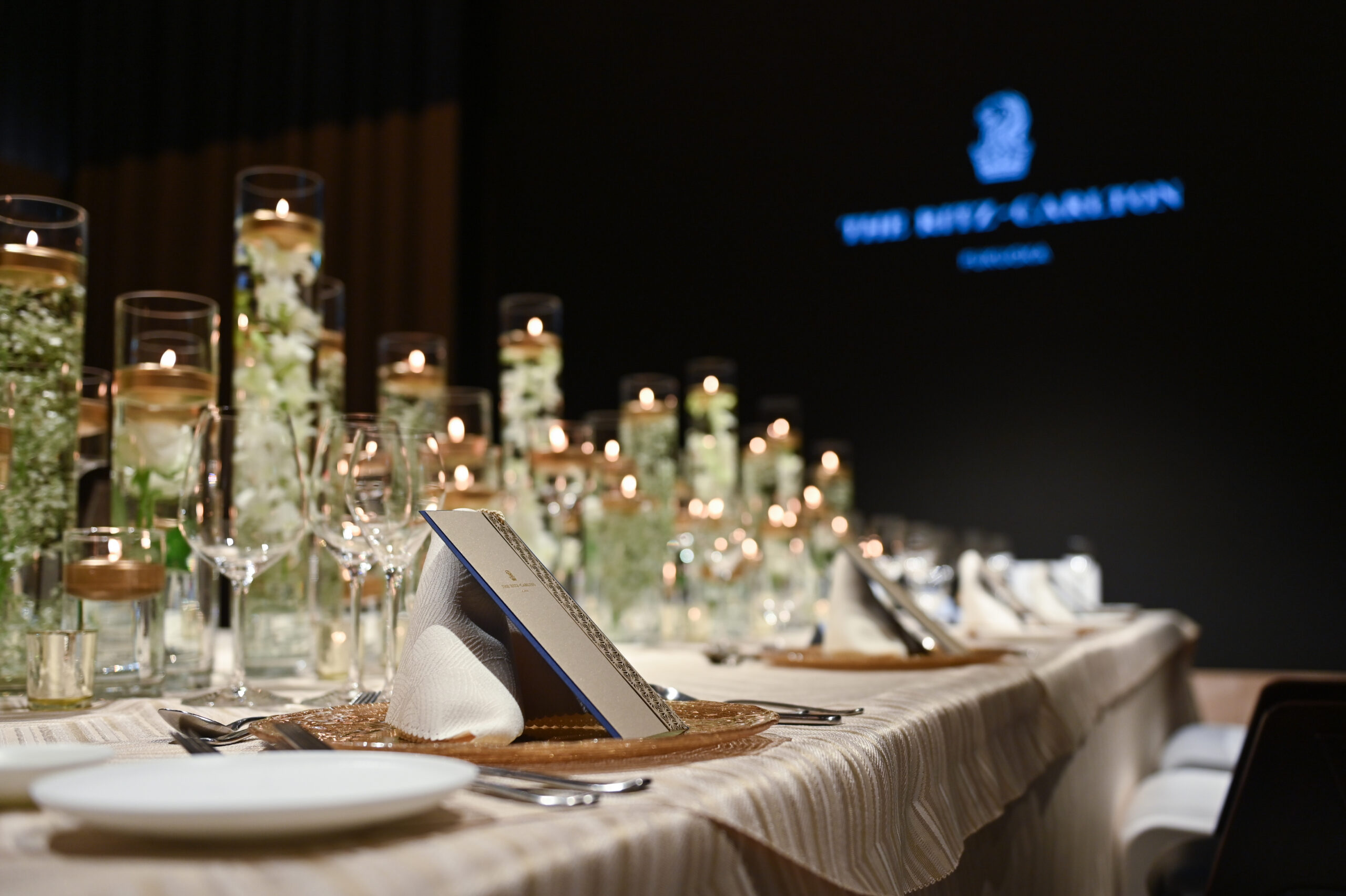 リッツ・カールトン福岡 結婚式 テーブルコーデ